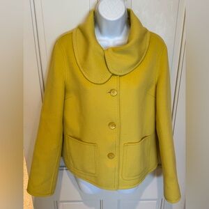 St John Angora Wool Cashmere Shawl Jacket